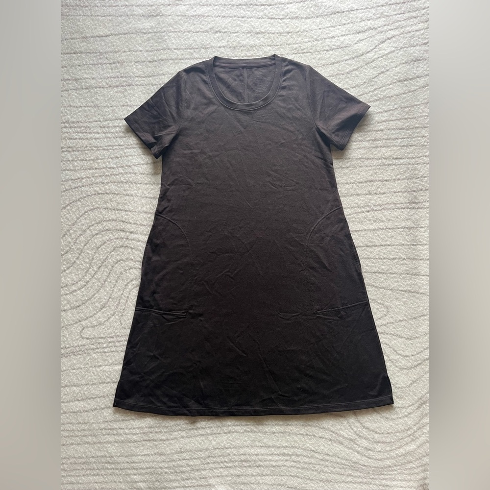 New Coffee Merino Georgie Dress
